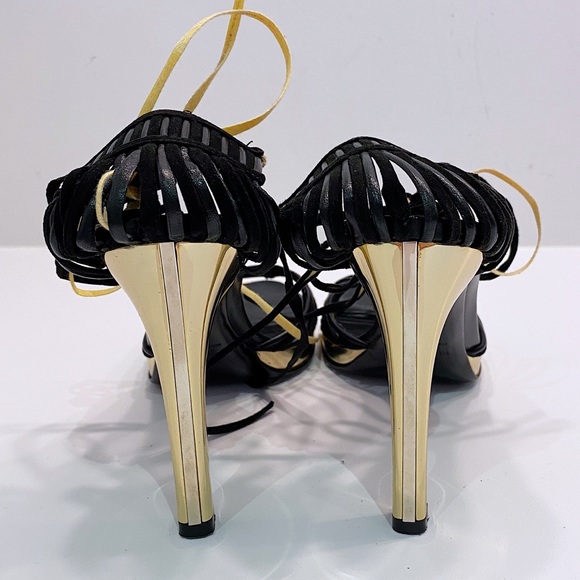 Valentino Leather & Suede Heels - Picture 5 of 7